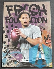 Trey Lance RC 2021 Metal Universe Champions Fresh Foundation #FF5